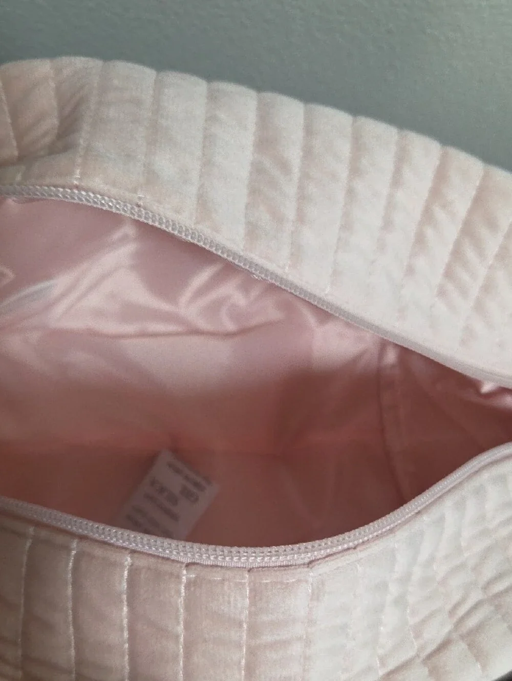Gatineau Pink Quilted Cosmetic Bag & Nails.INC Mauve Quilted Pouch Set